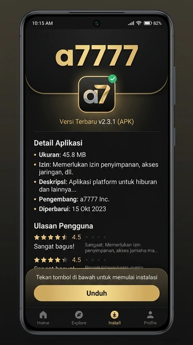 Unduh APK a7777 untuk Android dengan Mudah