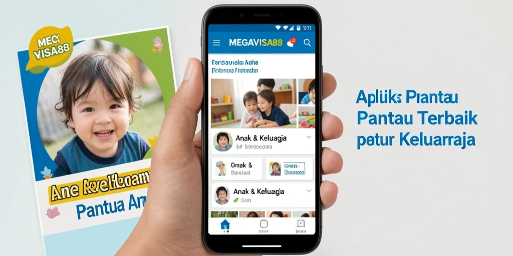 Tampilan antarmuka MEGAVISA88 yang menarik dan fungsional untuk memantau anak.