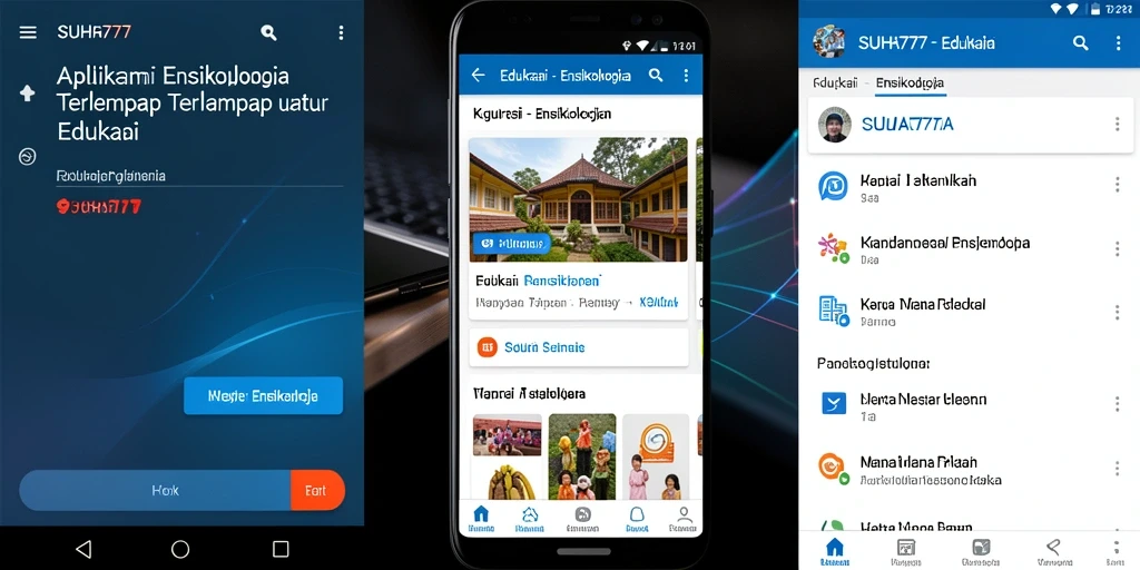 Antarmuka SUHU777 yang intuitif dan informatif.